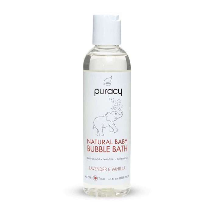 Natural Baby Bubble Bath Puracy