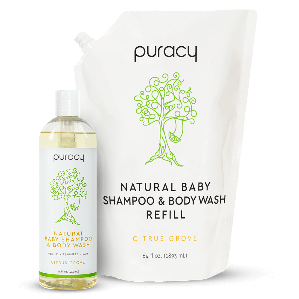 baby shampoo and body wash