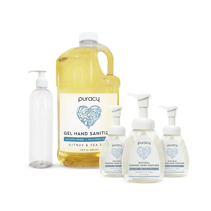70% Alcohol & Alcohol-Free Hand Sanitizers